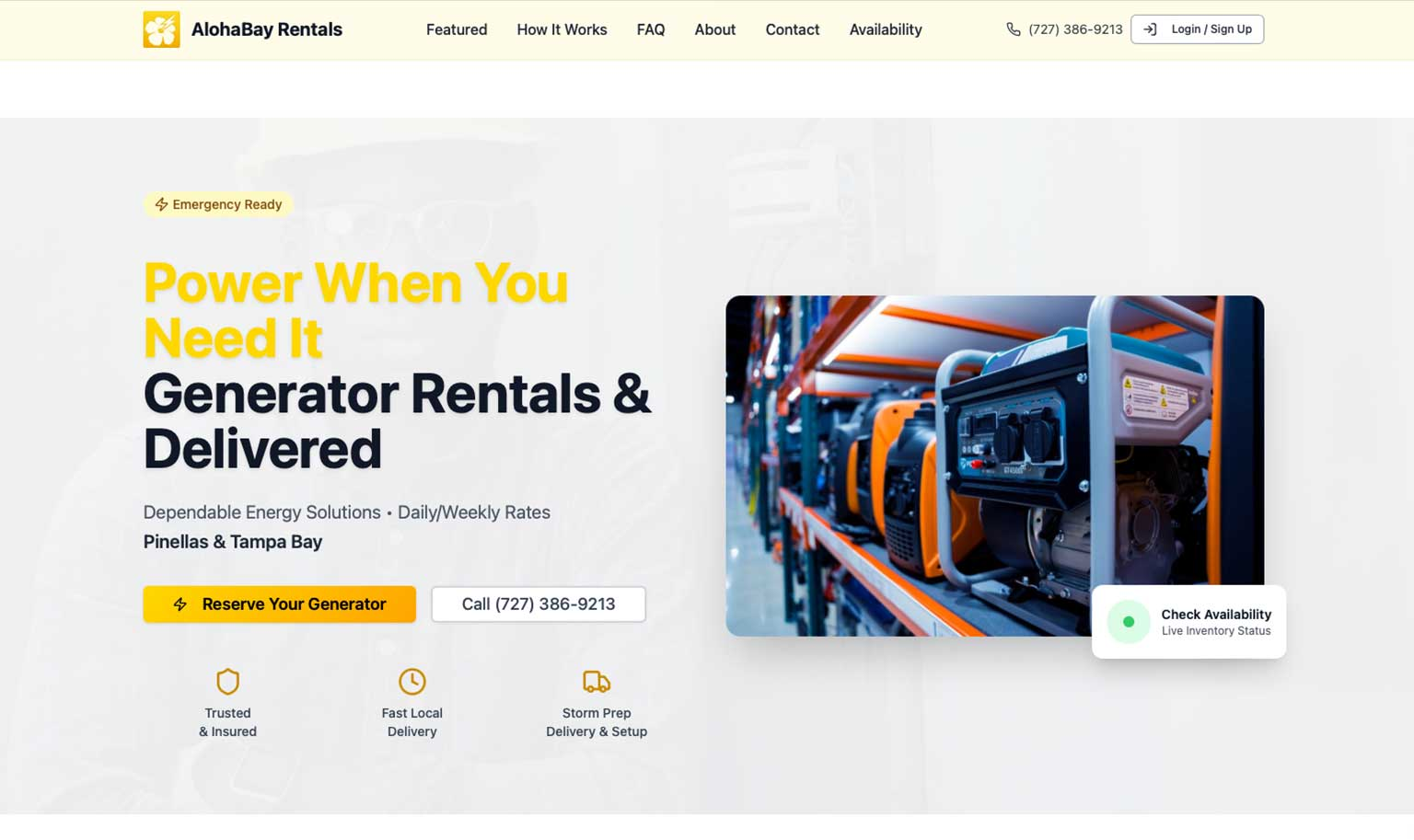 AlohaBay Rentals Design Project