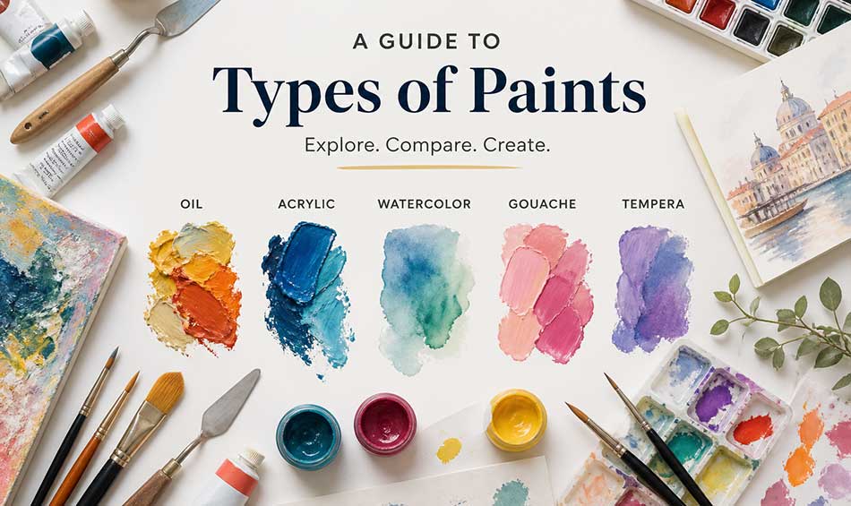 The Language of Paint: Exploring the Paint Mediums That Shaped Art