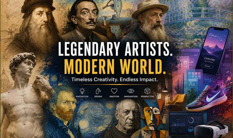 From Canvas to Code: How Famous Artists Still Shape Our World Today